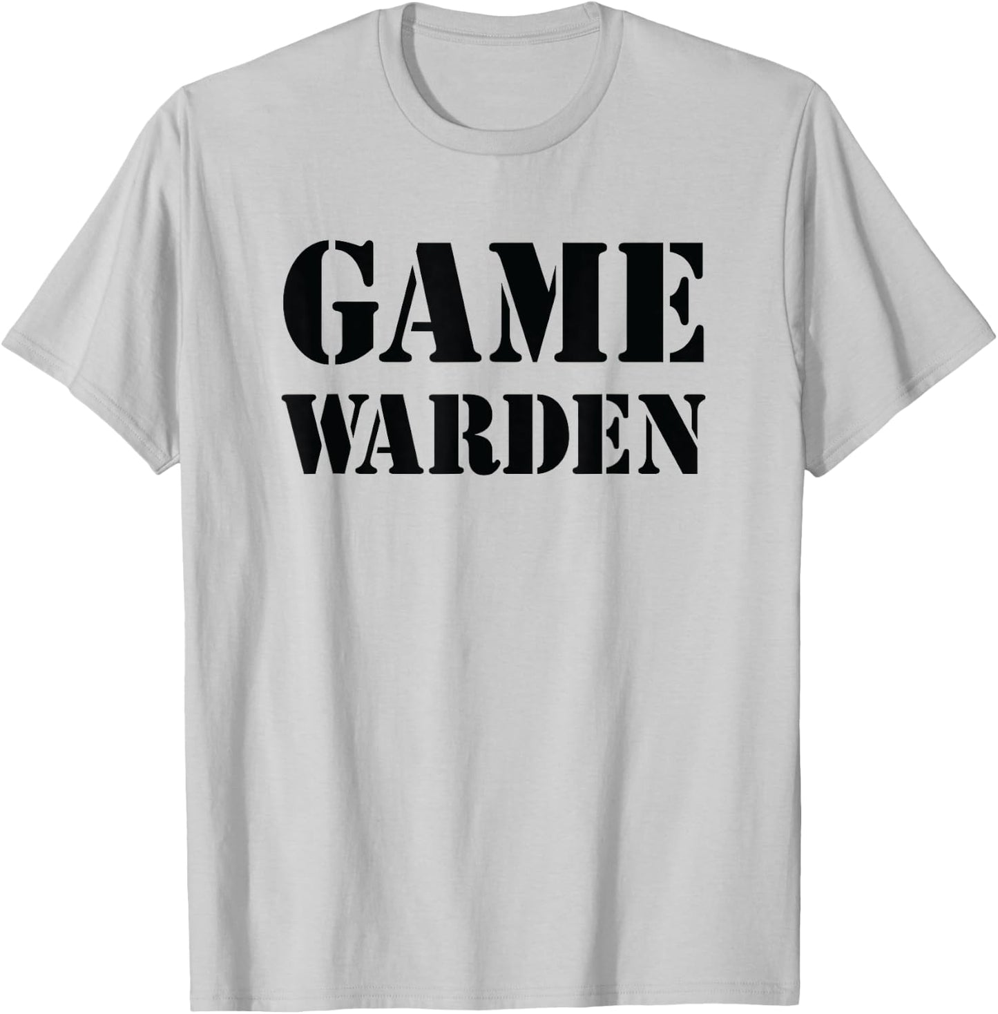 Game Warden Shirt Halloween Costume T-Shirt - T-Shirt | Ash