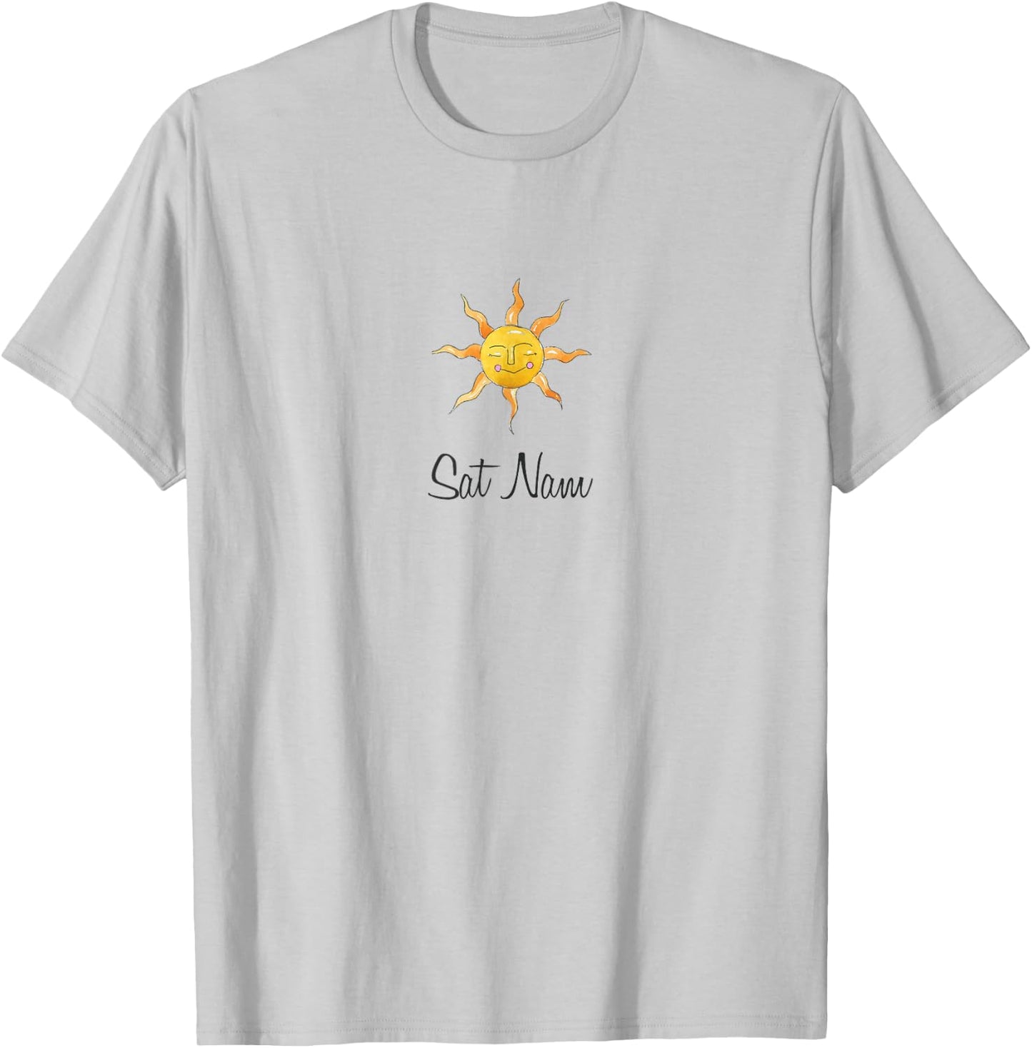 Cute Sat Nam Mantra Kundalini Yoga Lover Gift T-Shirt - T-Shirt | Ash