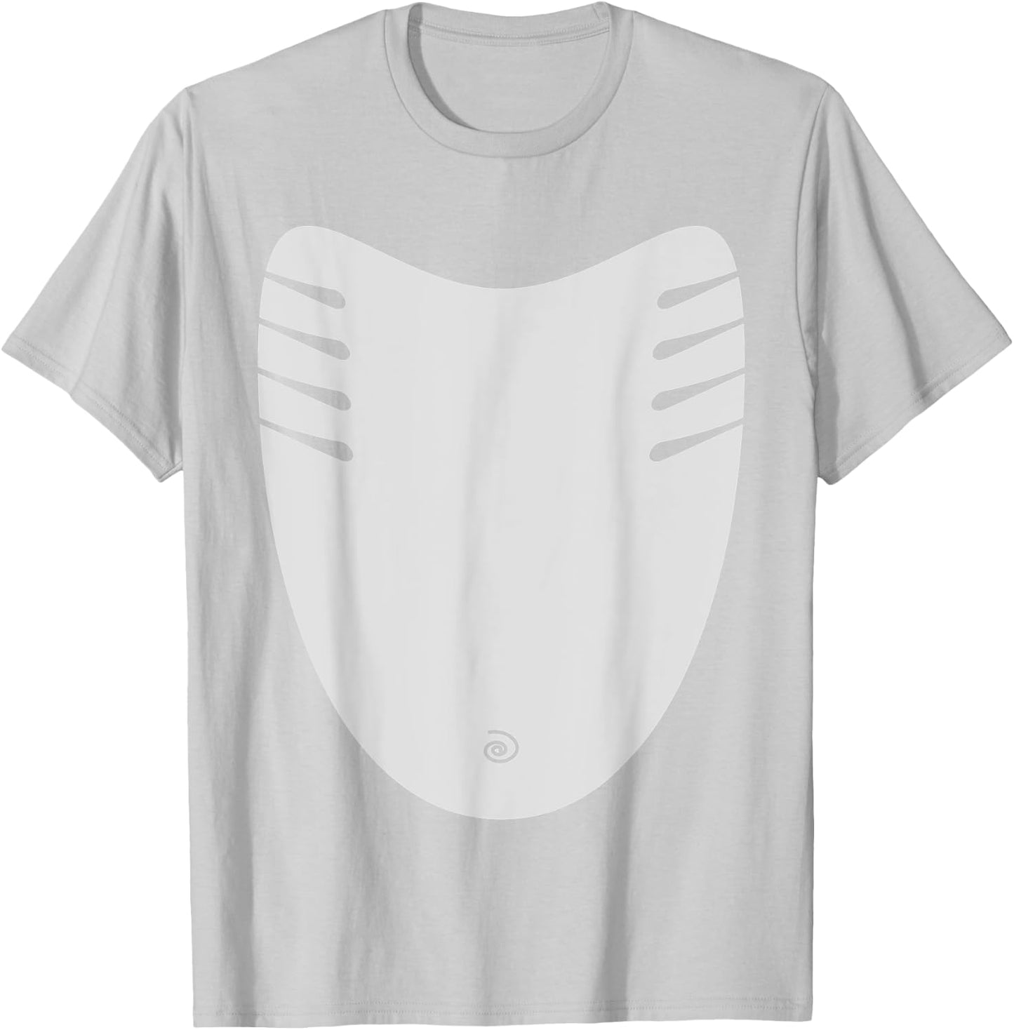 Shark Belly Costume Dolphin Animal Halloween T-Shirt - T-Shirt | Ash