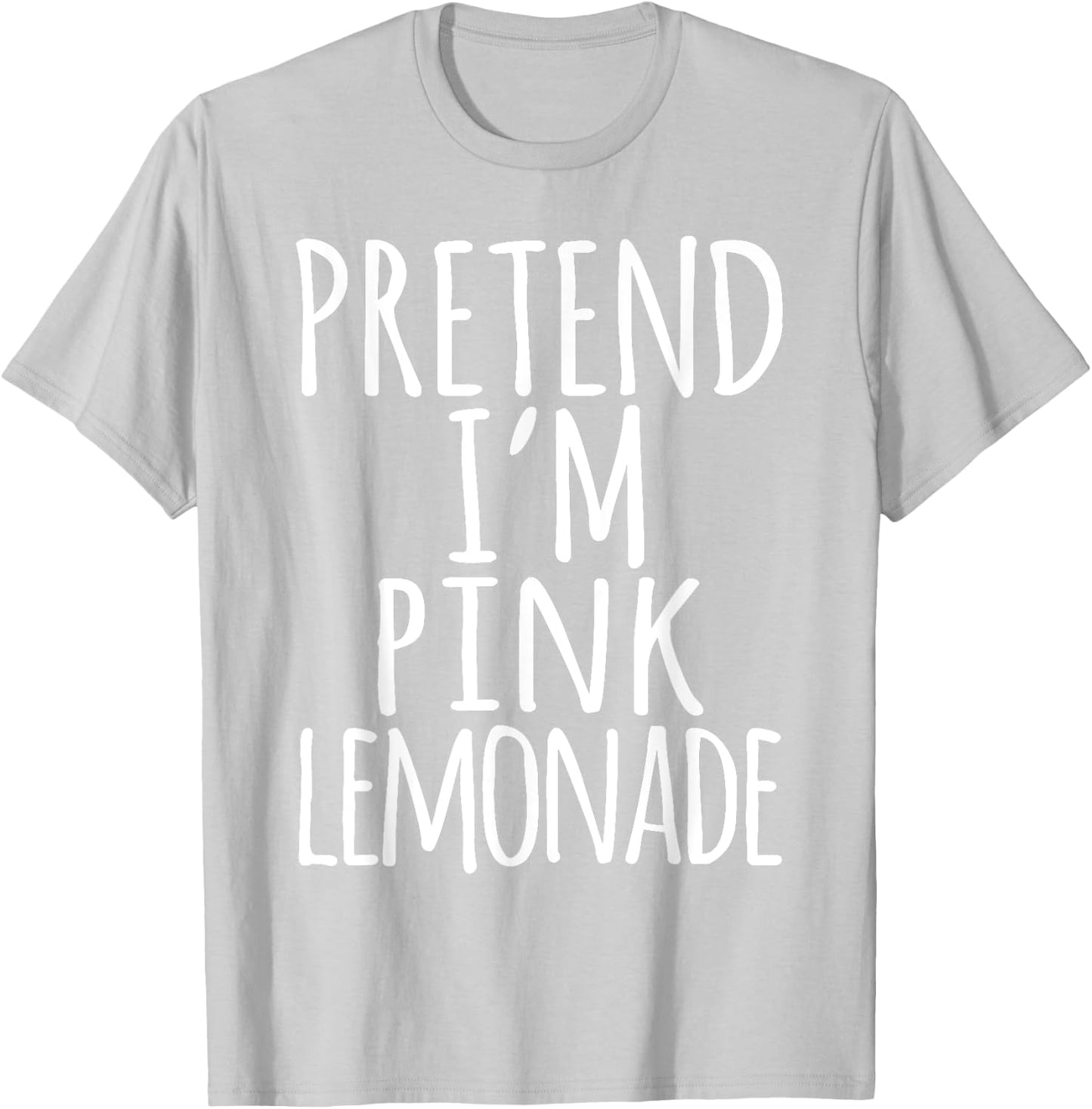 Funny Lazy Halloween Costume Shirt - Pink Lemonade Gift T-Shirt - T-Shirt | Ash