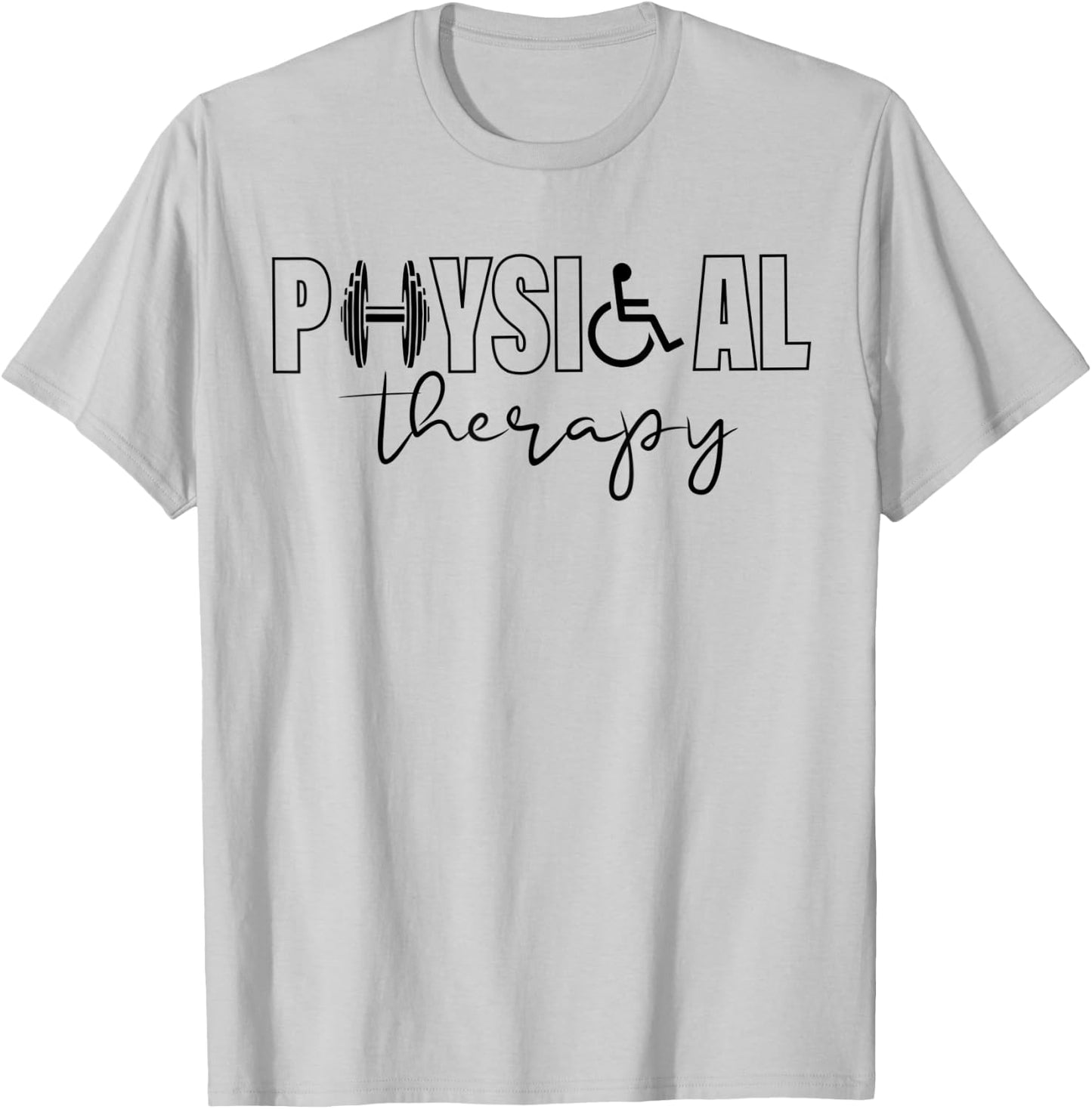 Physical Therapy Therapist Shirt National PT Month T-Shirt - T-Shirt | Ash