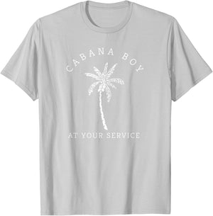Cabana Boy Funny Novelty Humor T-Shirt - T-Shirt | Ash
