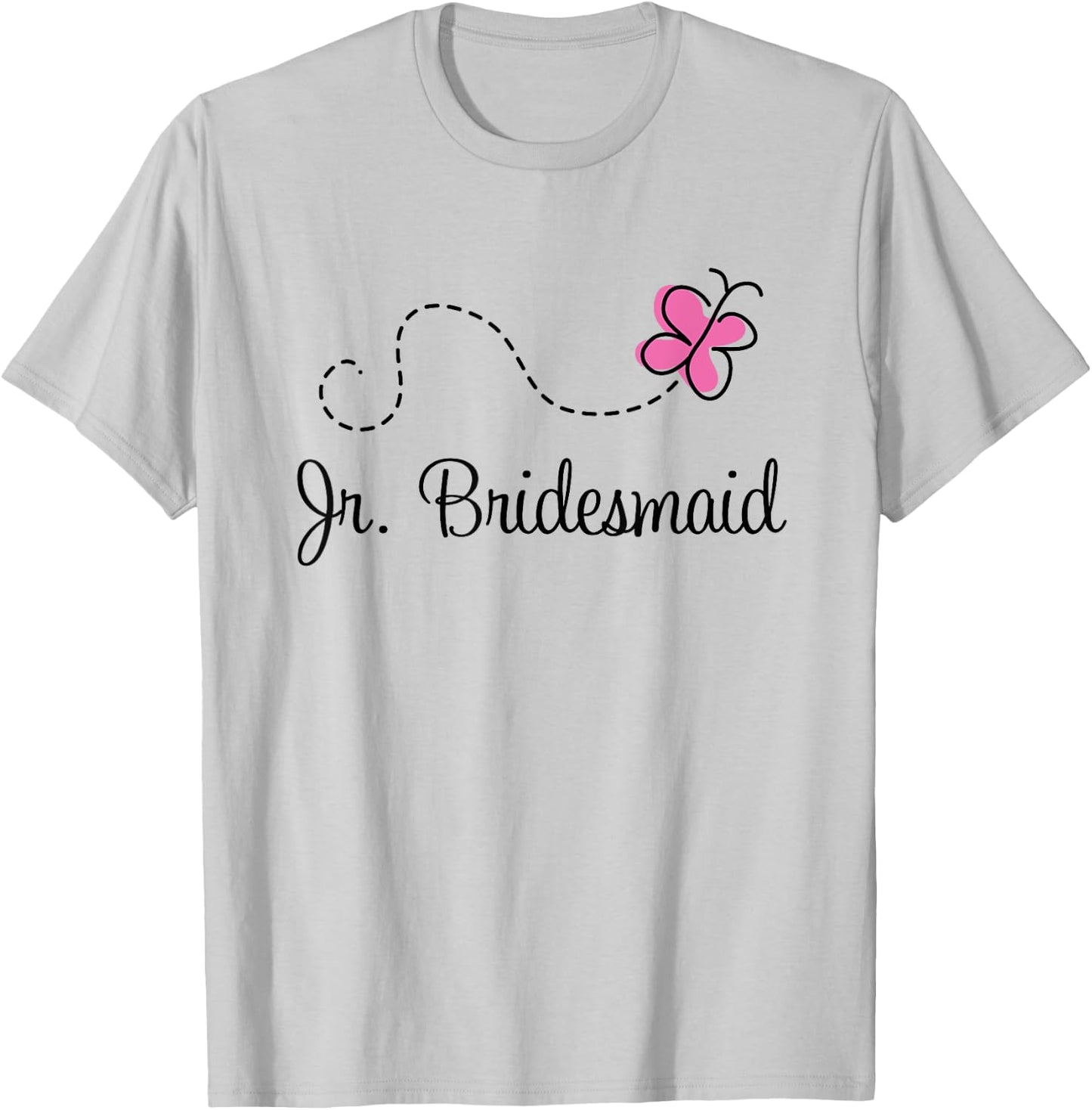 Junior Bridesmaid Wedding Girls Bridal Party T-Shirt - T-Shirt | Ash