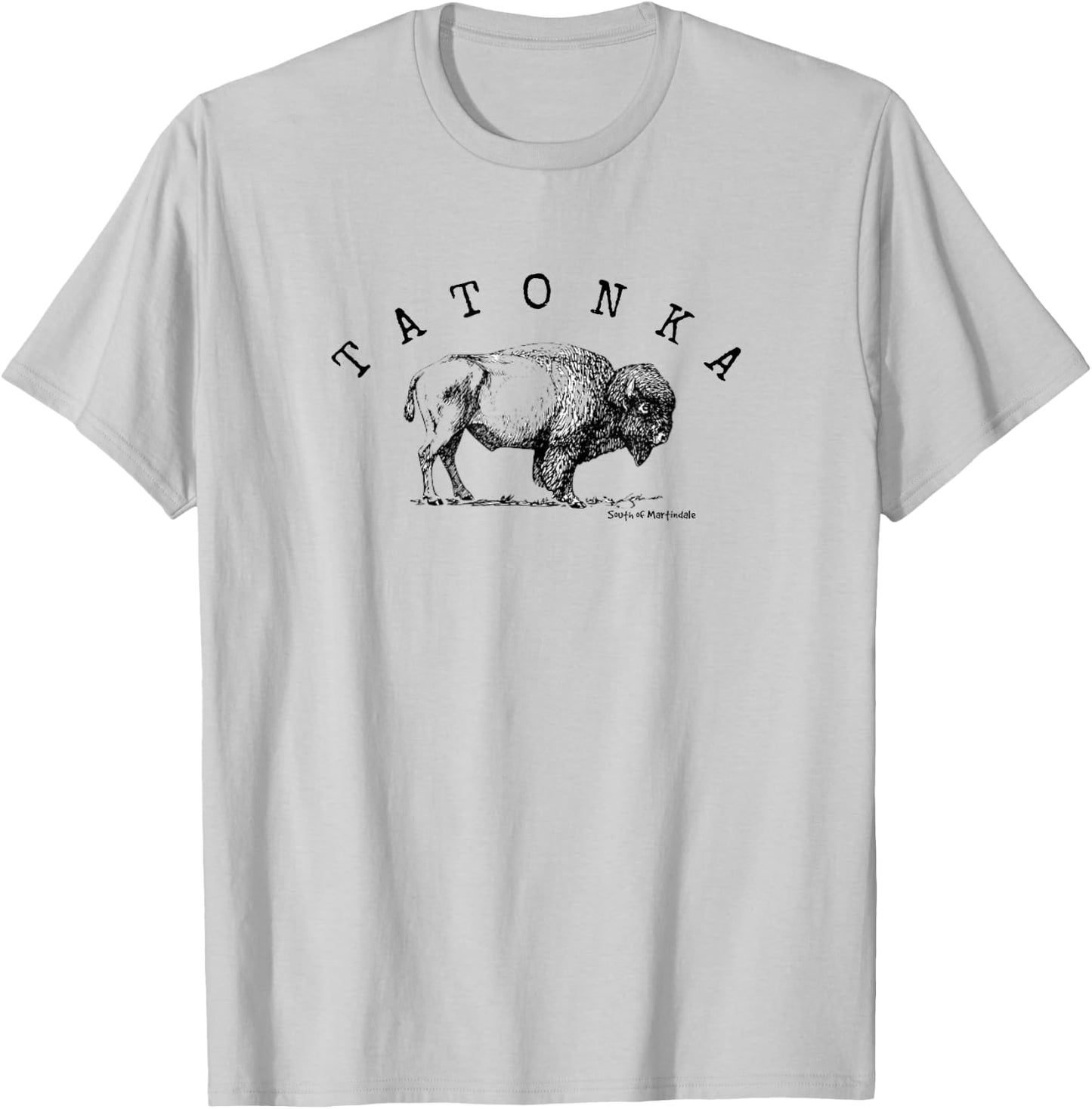 Tatonka American Buffalo T Shirt T-Shirt - T-Shirt | Ash