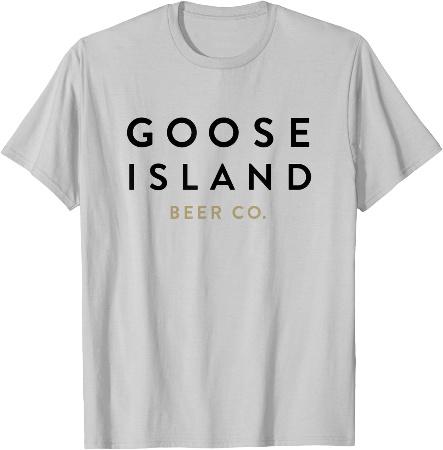 Goose Island Stacked Logo T-Shirt - T-Shirt | Ash