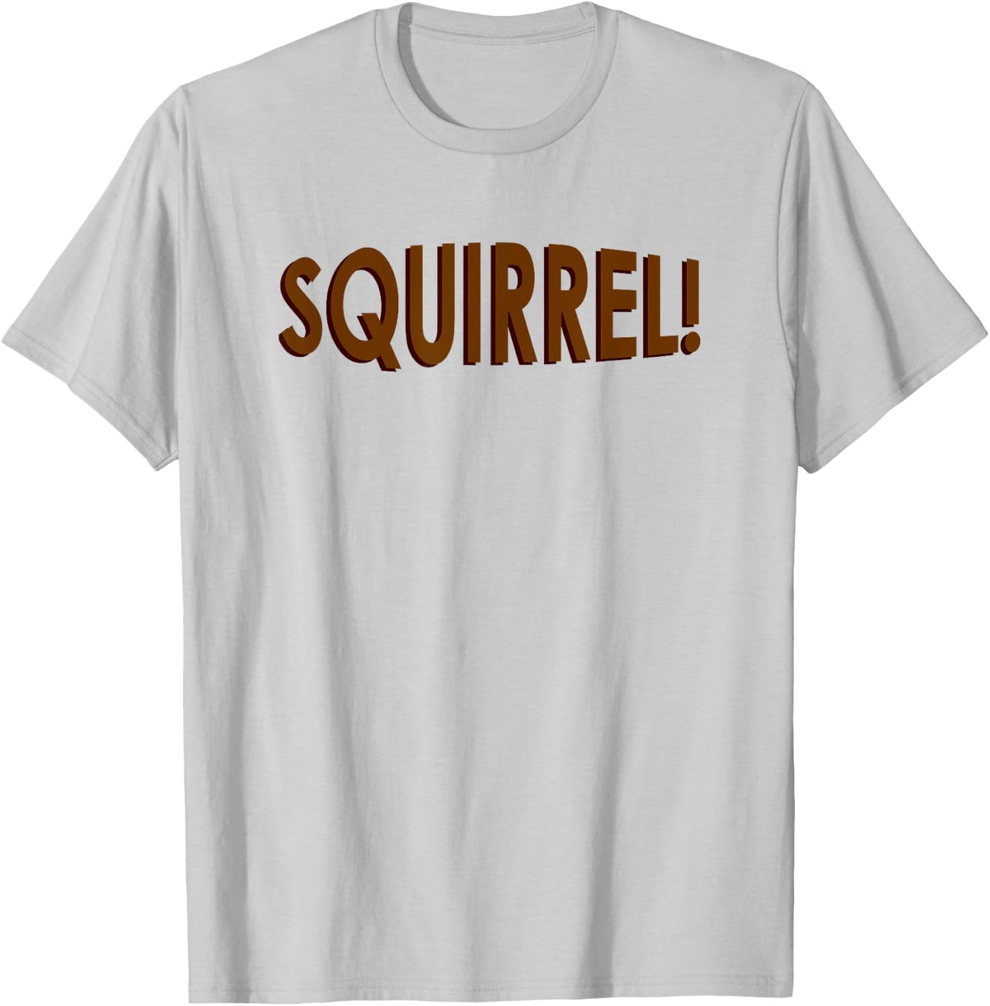 Squirrel! (with Back Design) Christmas Squirrel Aunt Bethany T-Shirt - T-Shirt | Ash