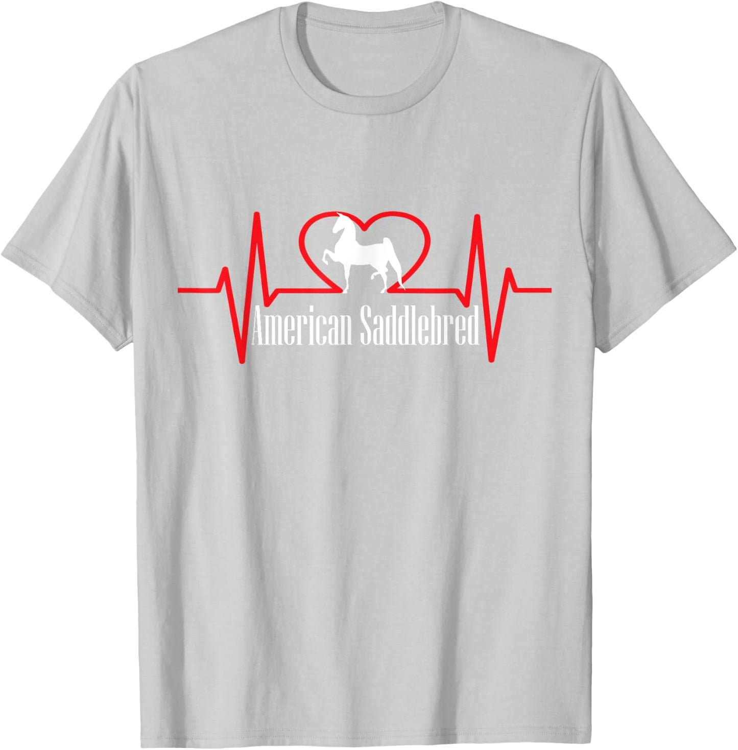 American Saddlebred Horse Training Gaited Horses Equitation T-Shirt - T-Shirt | Ash