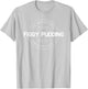 North Pole Sweets Dept Figgy Pudding Logo Christmas T-Shirt - T-Shirt | Ash