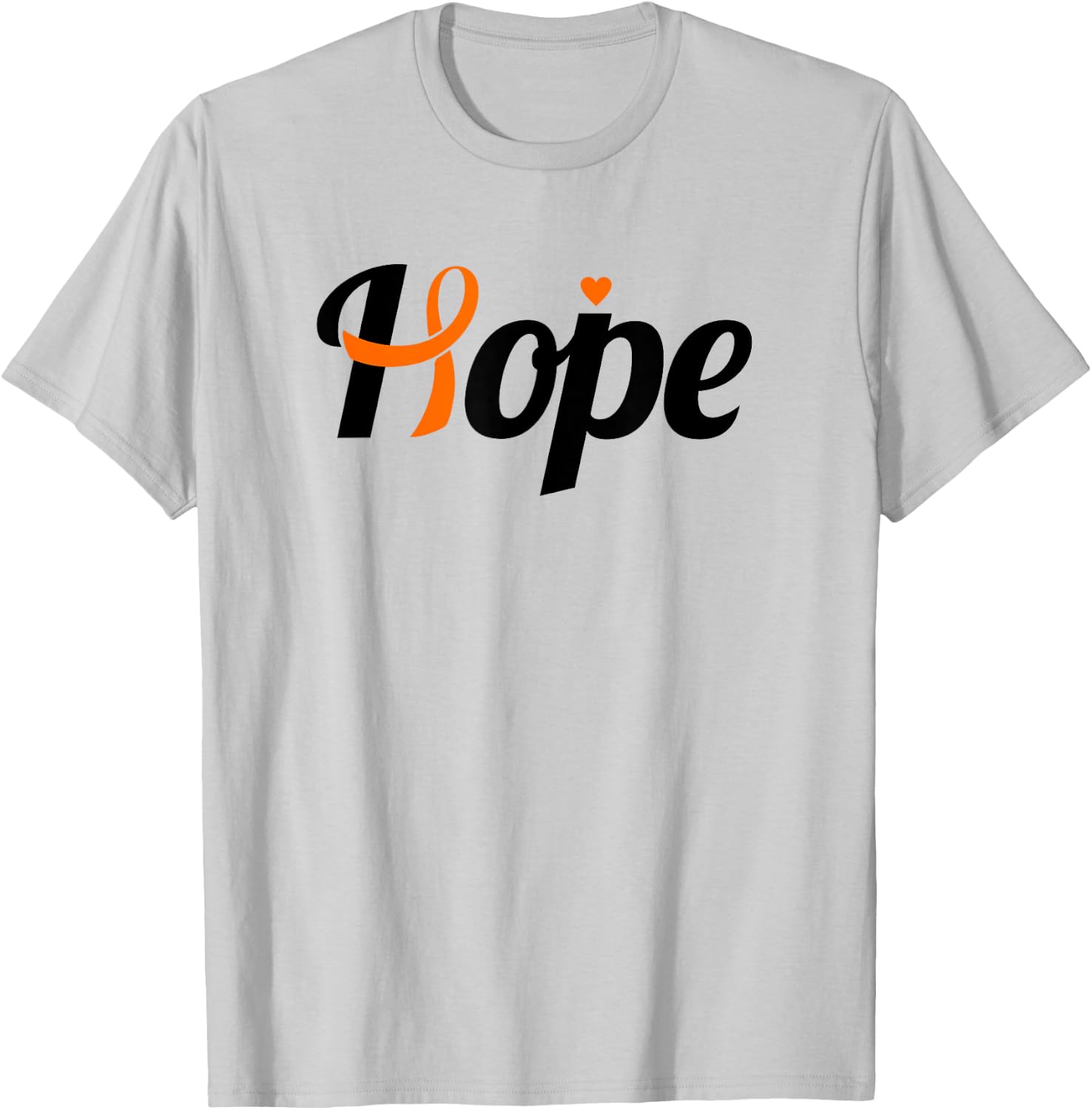 Hope - Leukemia Cancer Shirt Leukemia Cancer Support Gift T-Shirt - T-Shirt | Ash