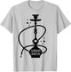 Hookah Lovers Shisha Queen T-Shirt - T-Shirt | Ash