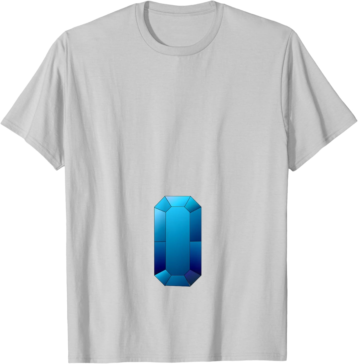 Troll Costume - Gem Belly Button T-Shirt - T-Shirt | Ash