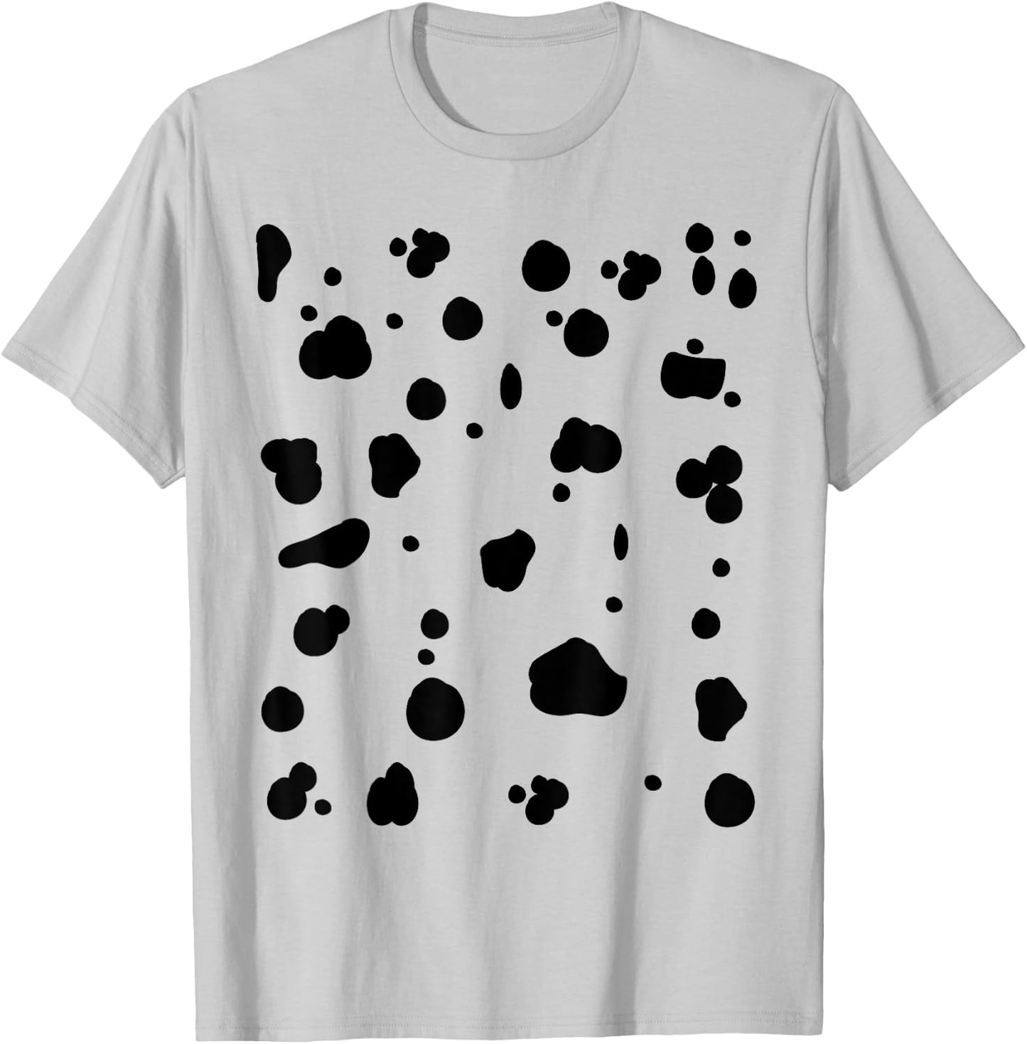 Dalmatian Dog Animal Halloween Costume Funny Gift Women Kids T-Shirt - T-Shirt | Ash