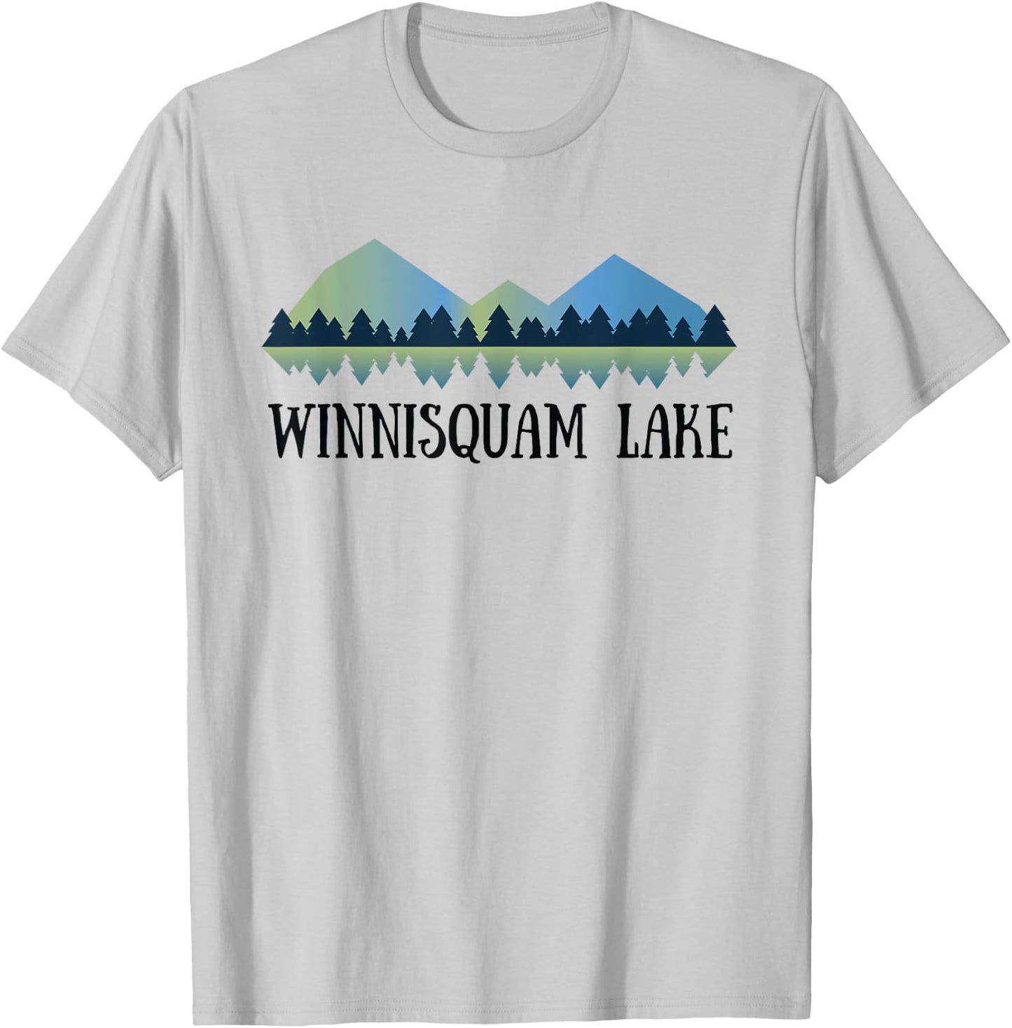 Winnisquam Lake NH T-Shirt - T-Shirt | Ash