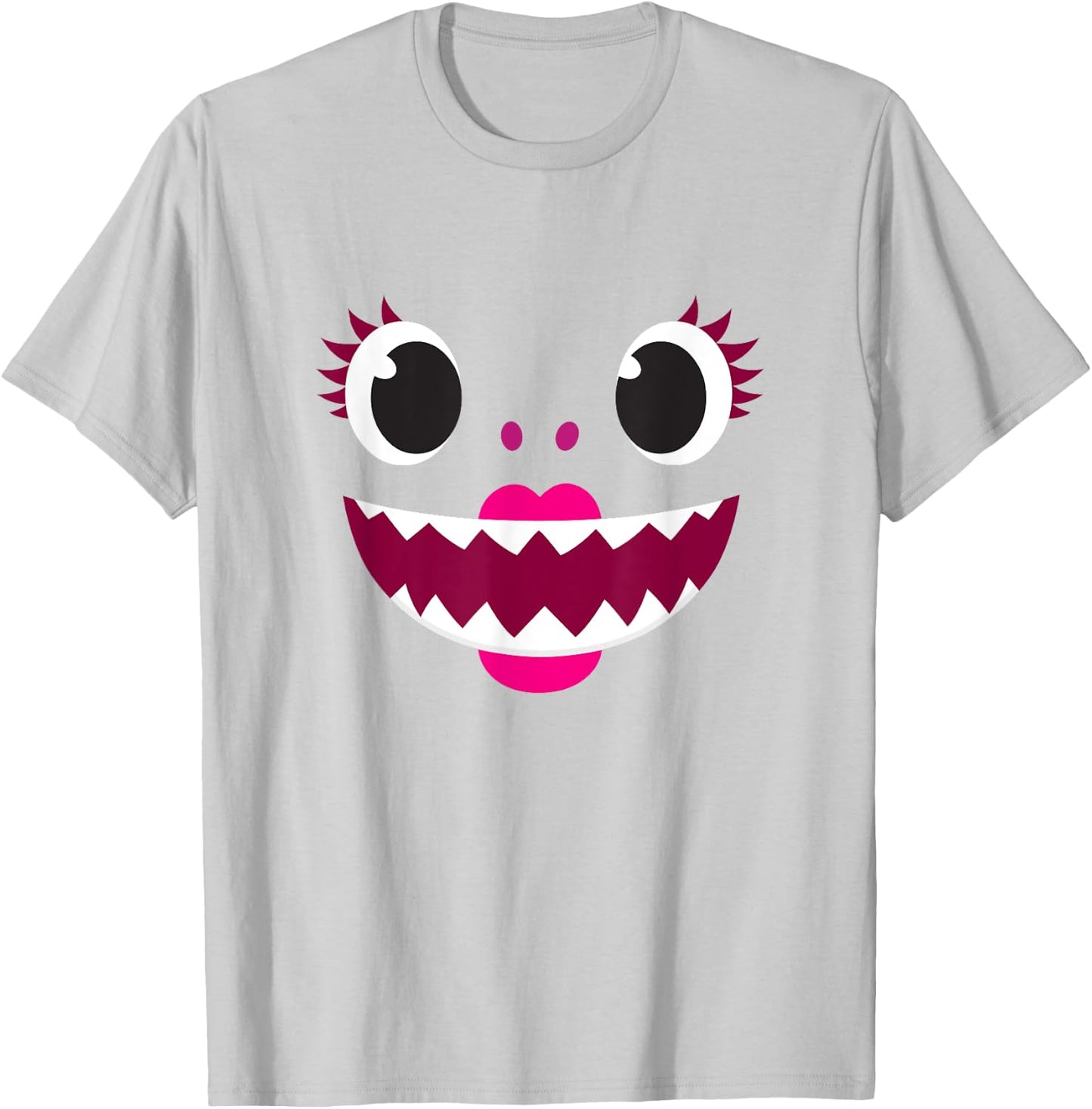 Pinkfong Baby Shark Mommy Shark T-Shirt - T-Shirt | Ash