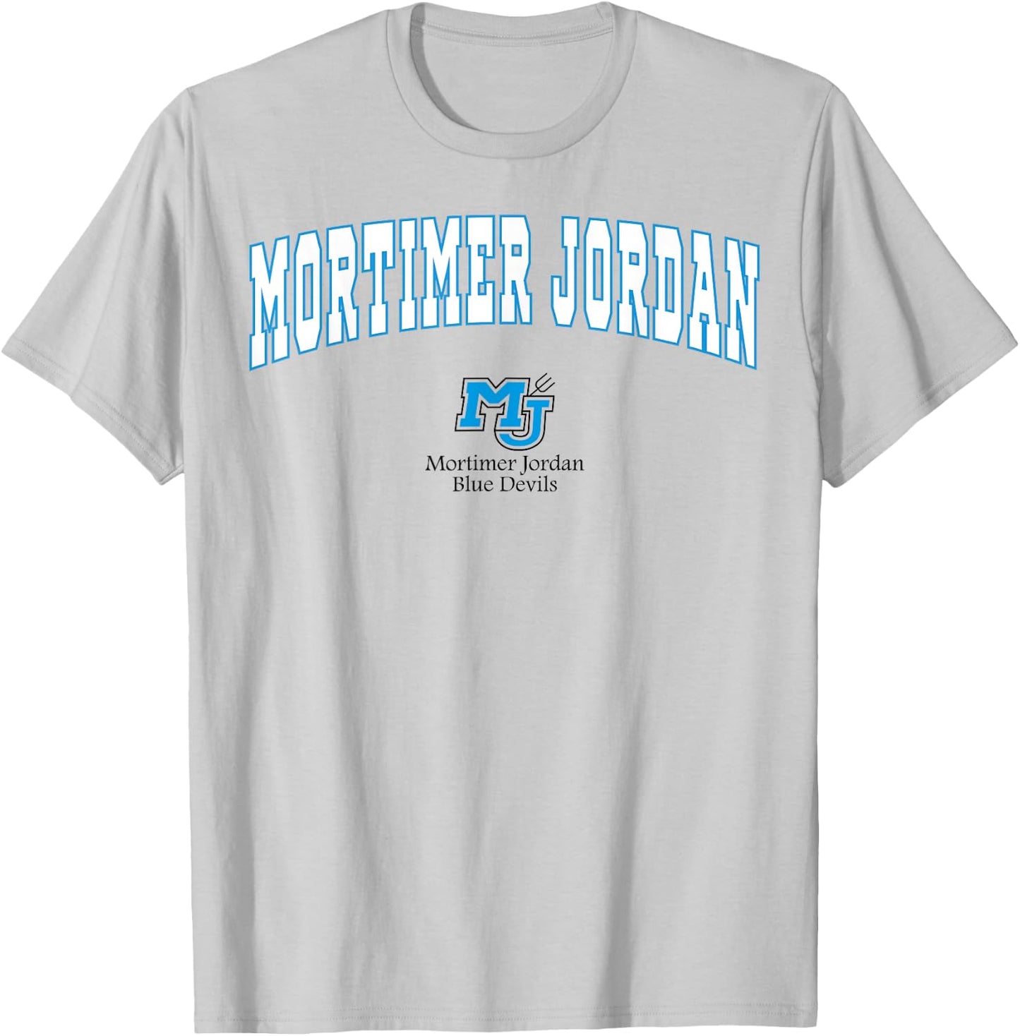 Mortimer Jordan High School Blue Devils C2 T-Shirt - T-Shirt | Ash