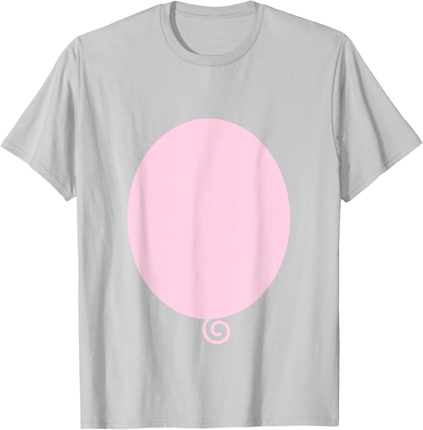 Pig Belly Funny Cute DIY Halloween Costume Men Women T-Shirt - T-Shirt | Ash
