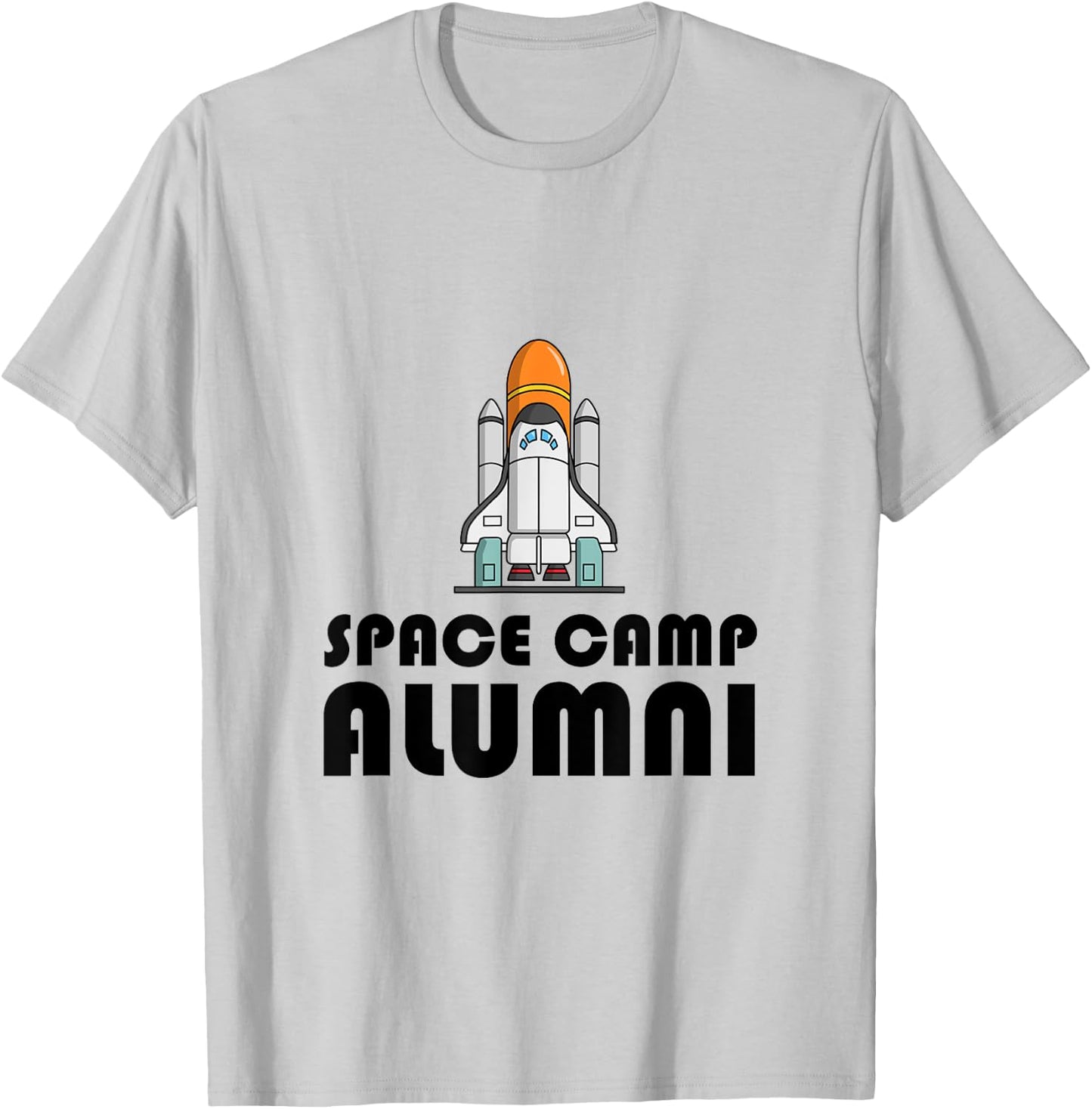 Space Camp Alumni Funny Nerd T-Shirt - T-Shirt | Ash