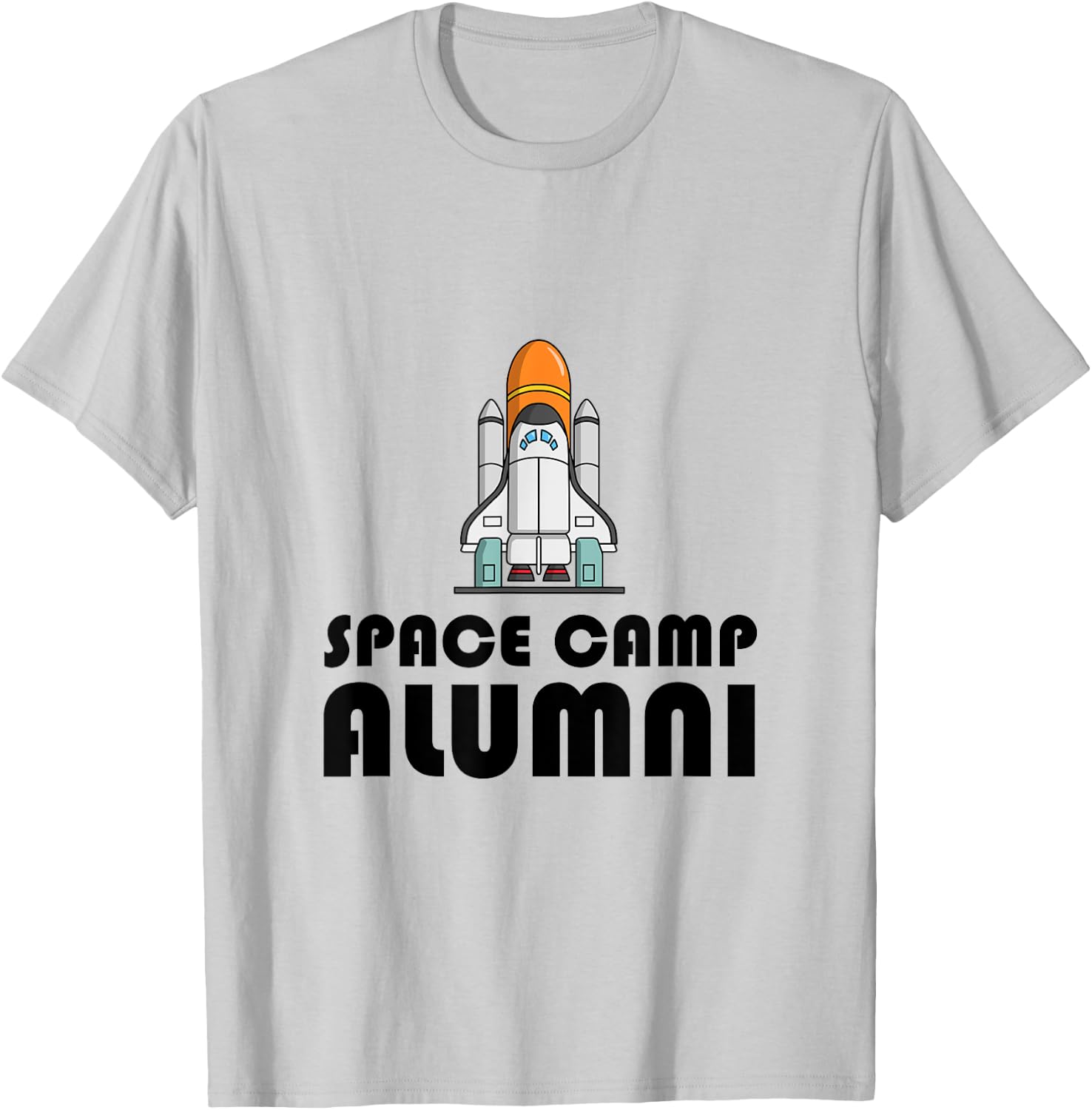 Space Camp Alumni Funny Nerd T-Shirt - T-Shirt | Ash
