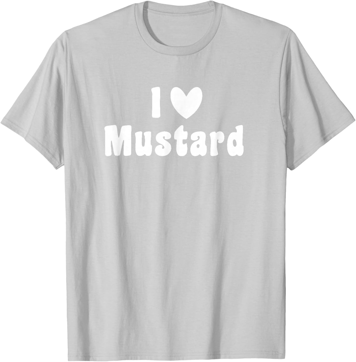I love mustard bottle summer barbeque funny halloween shirt T-Shirt - T-Shirt | Ash