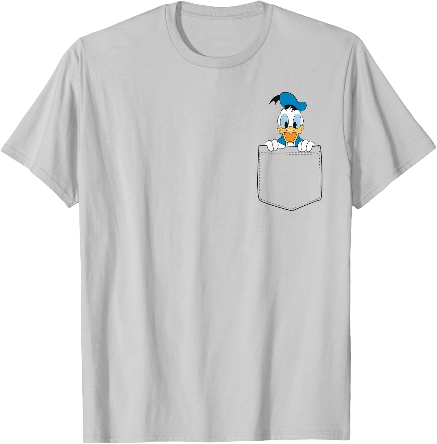 Pluto - Pocket T-Shirt - T-Shirt | Ash