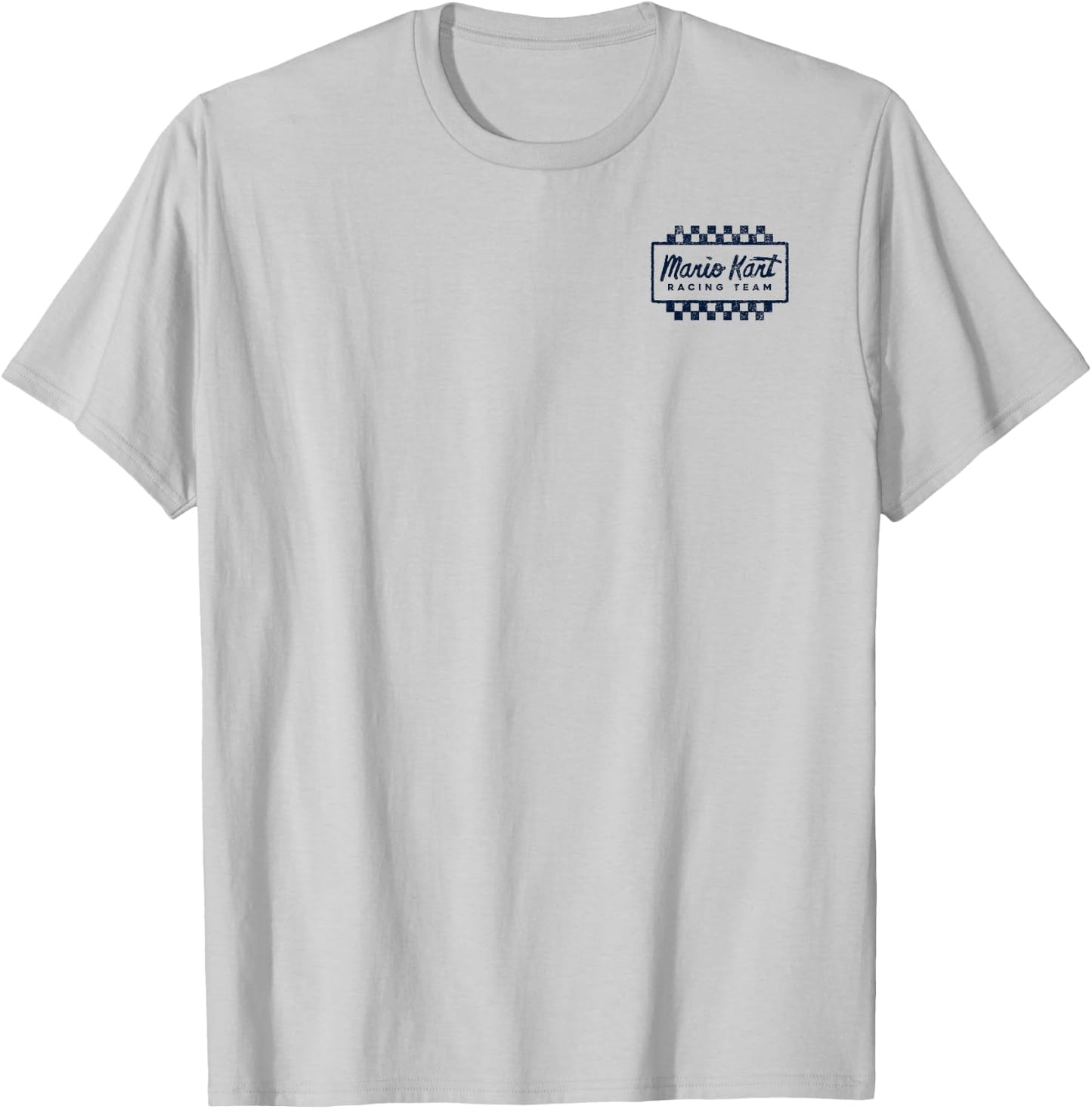 Mario Kart Racing Team Mario Drift Back Graphic T-Shirt - T-Shirt | Ash