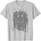 Funny Mud Splatter Face Cool Marathon and Mud Run T-Shirt - T-Shirt | Ash