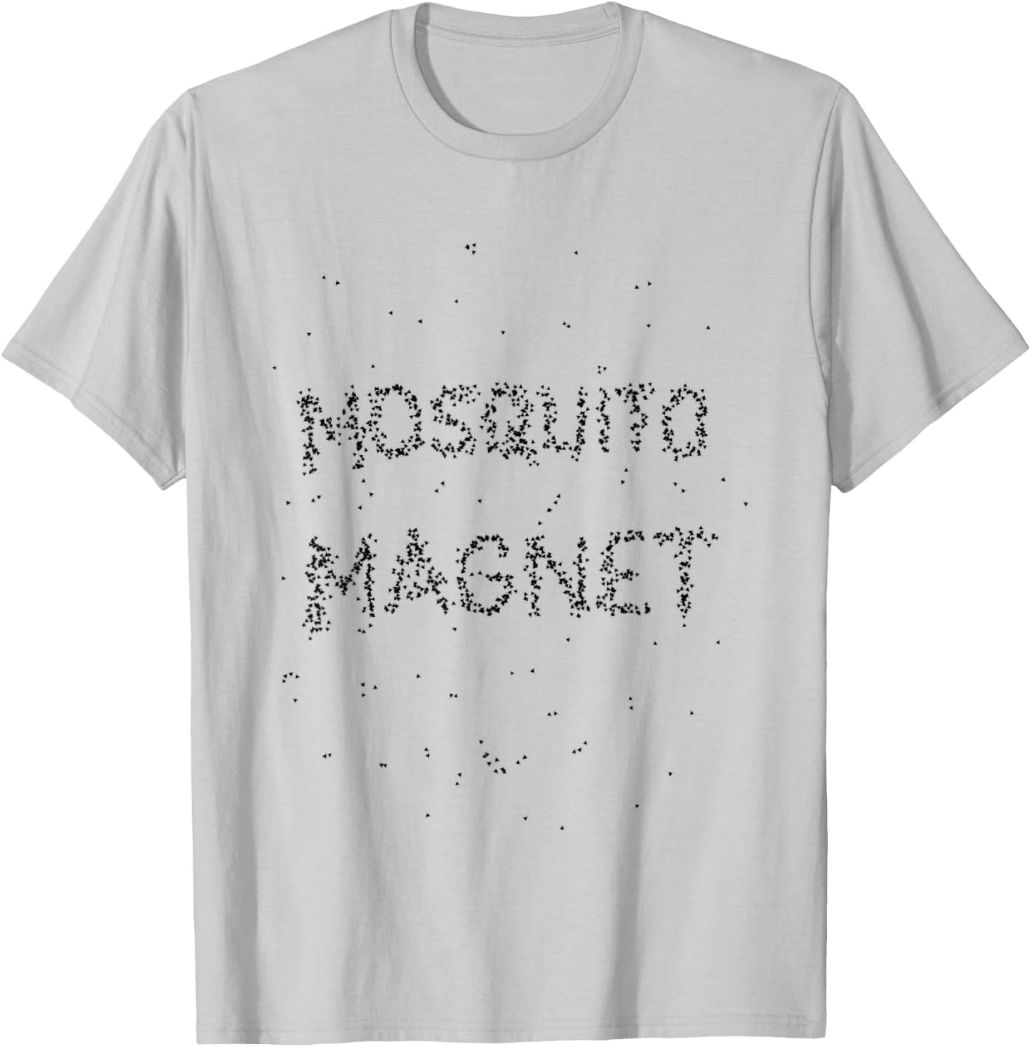 Mosquito Magnet Funny Camping T-Shirt - T-Shirt | Ash