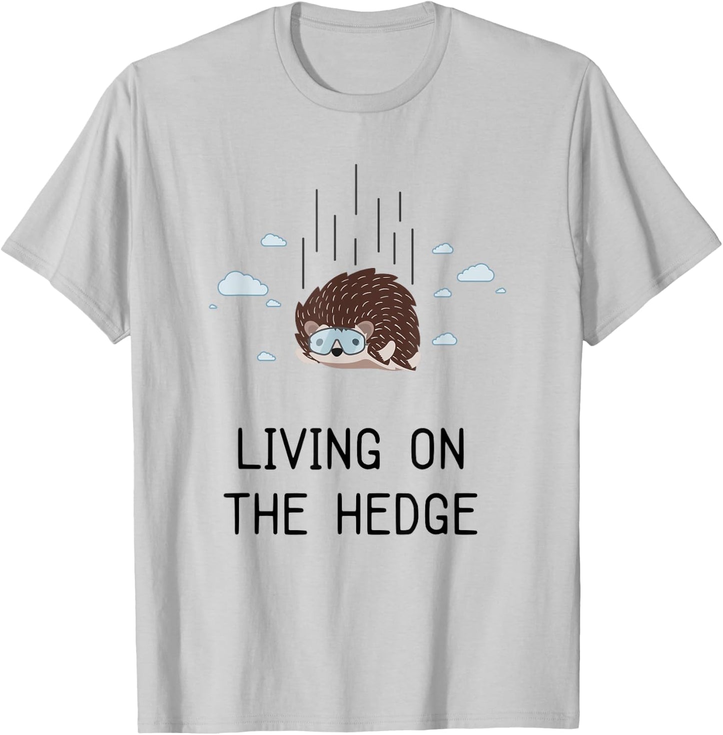 Hedgehog Joke Kids Cute Hedgehog Puns for Girls Women Funny T-Shirt - T-Shirt | Ash