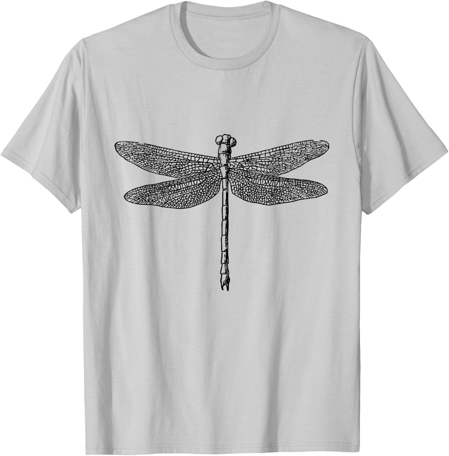 Dragonfly Shirt Insect Scientist Bug Science Teacher T-Shirt - T-Shirt | Ash