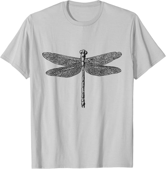 Dragonfly Shirt Insect Scientist Bug Science Teacher T-Shirt - T-Shirt | Ash