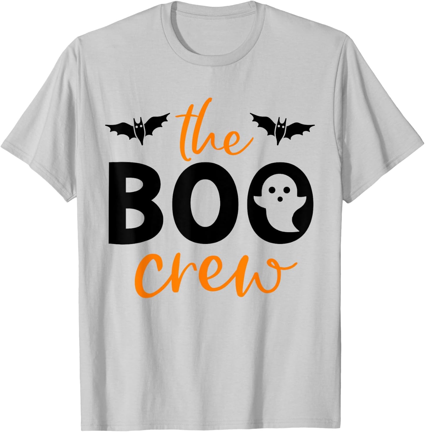 The Boo Crew Shirt Matching Halloween Family Shirts Pajamas T-Shirt - T-Shirt | Ash