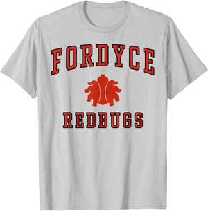 Fordyce High School Redbugs C1 T-Shirt - T-Shirt | Ash