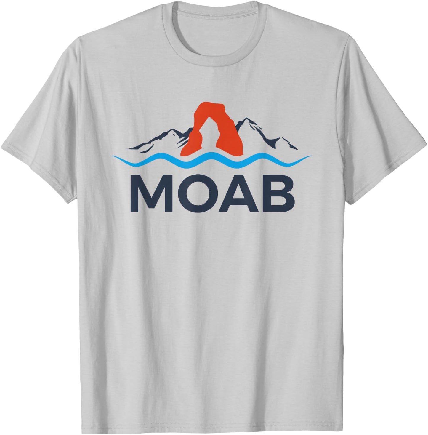 Moab Shirt Moab Utah Arches National Park T-Shirt - T-Shirt | Ash