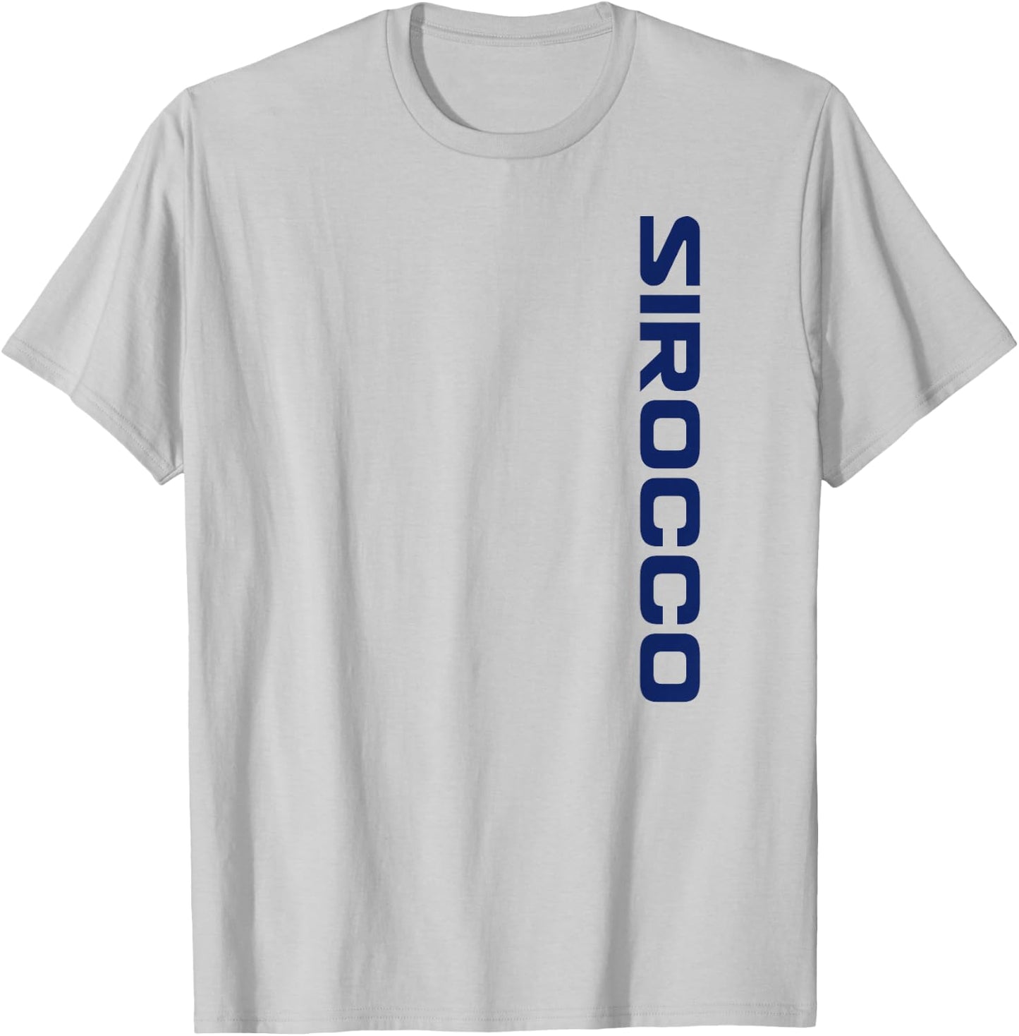 Sirocco below the deck shirt Updated with Boat on Back Side T-Shirt - T-Shirt | Ash