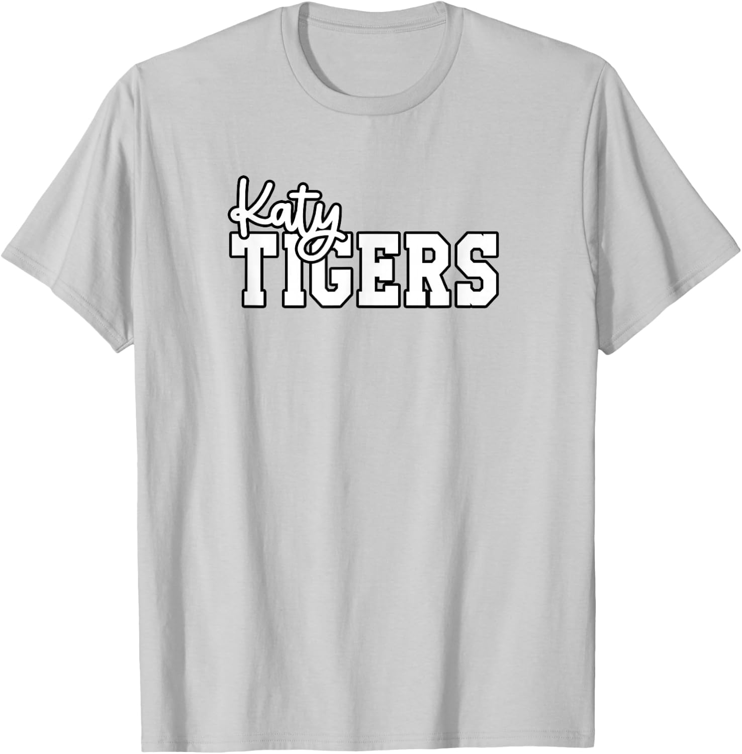 Katy High School Tigers T-Shirt - T-Shirt | Ash