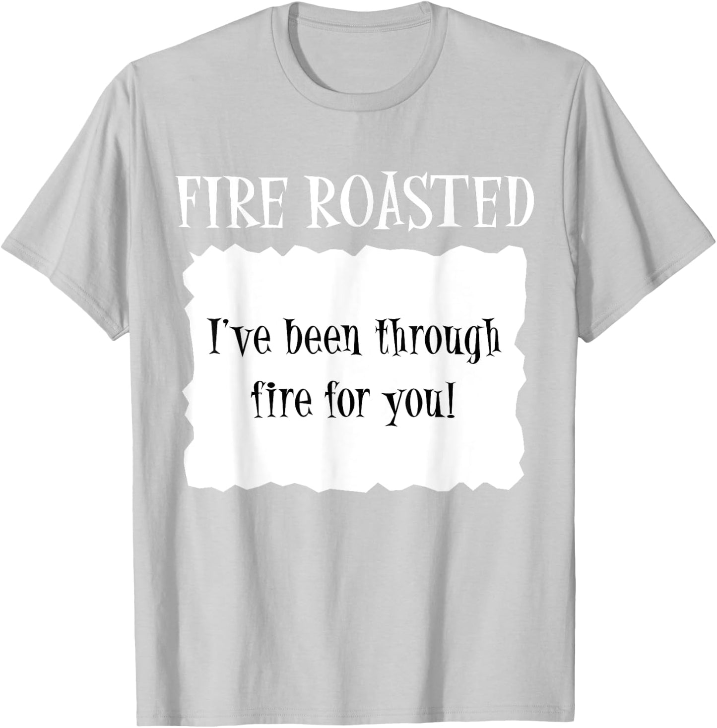 FIRE ROASTED - Hot Packet Halloween Taco Costume T-Shirt - T-Shirt | Ash