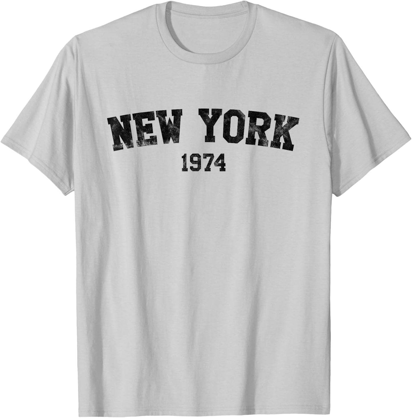 Vintage New York 1974 T-Shirt - T-Shirt | Ash