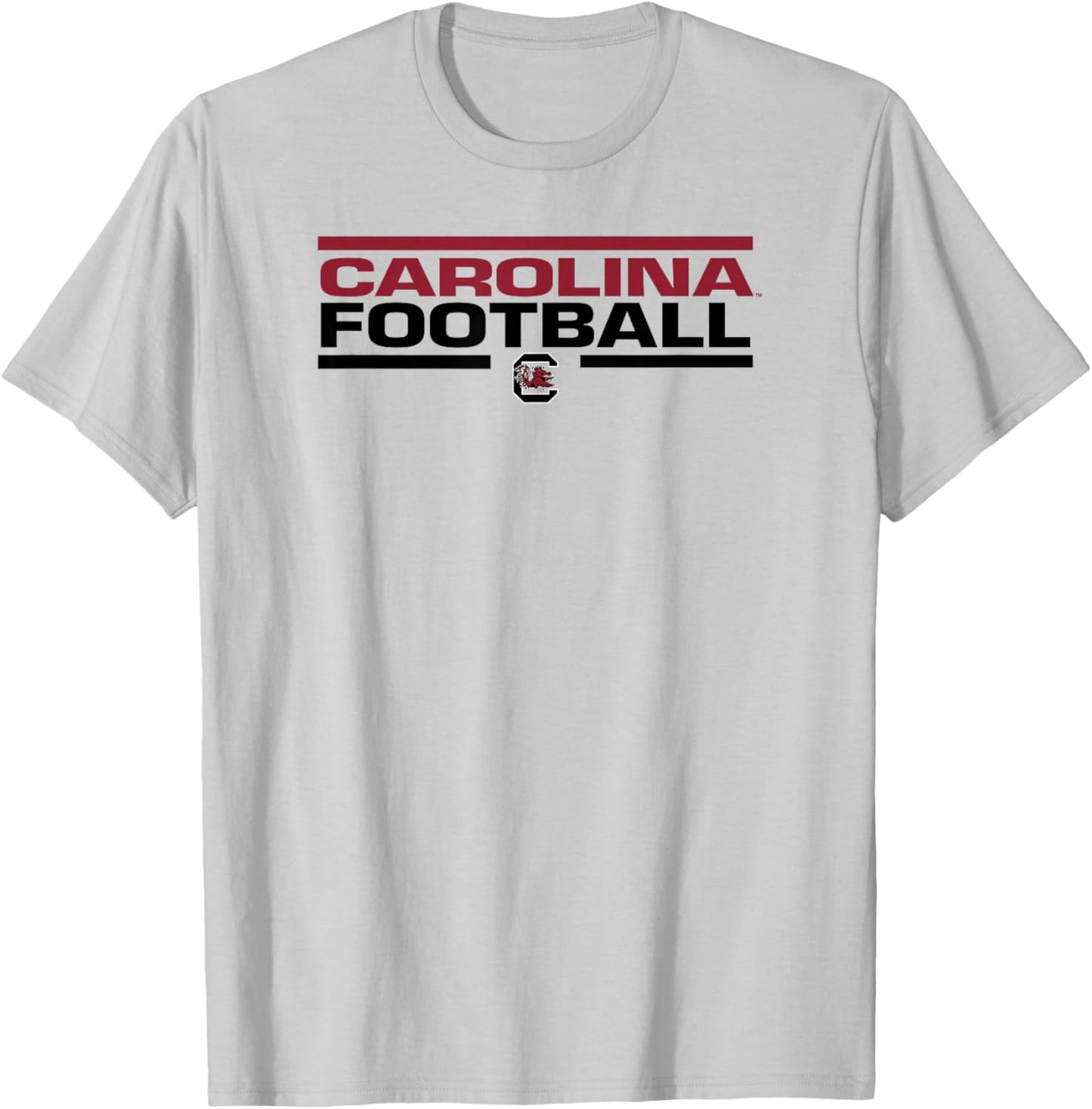 South Carolina Gamecocks Football Tackle Gray T-Shirt - T-Shirt | Ash