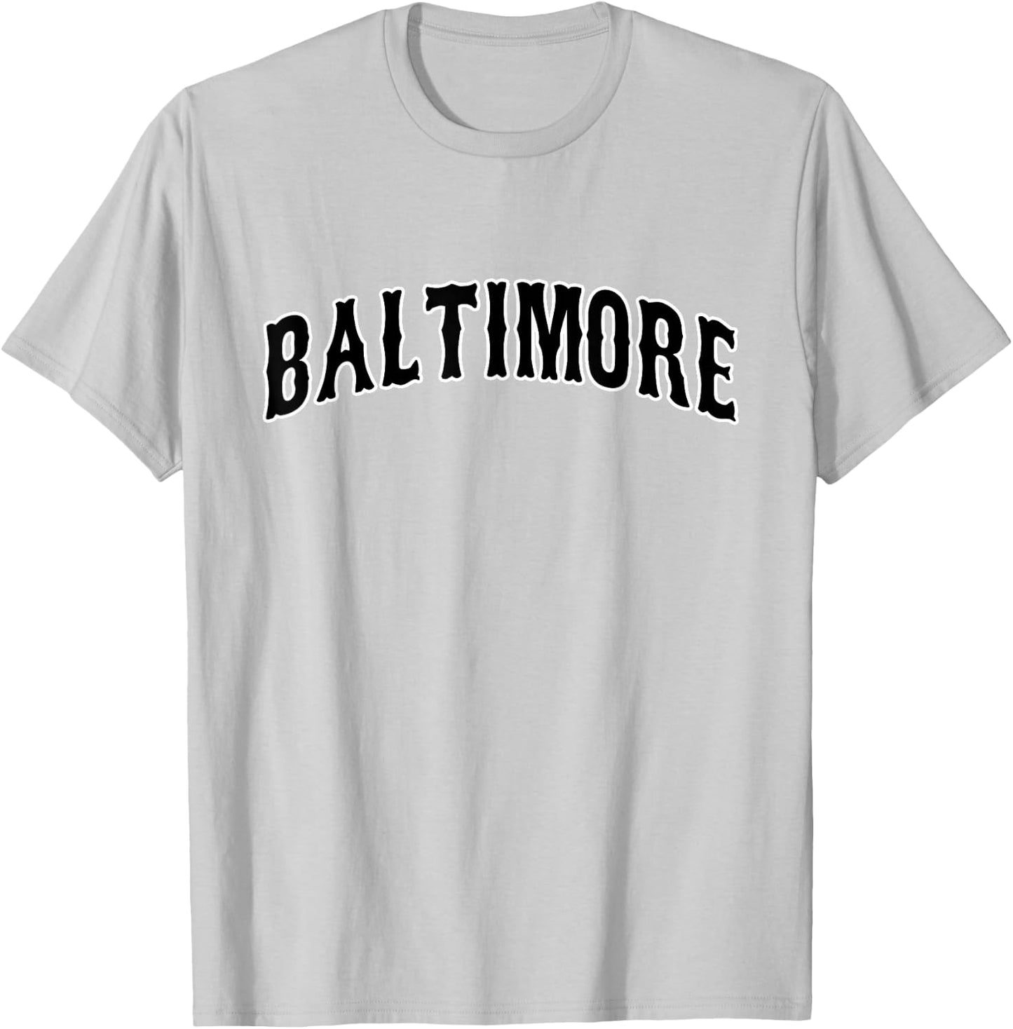 Baltimore - Throwback Design - Classic T-Shirt - T-Shirt | Ash