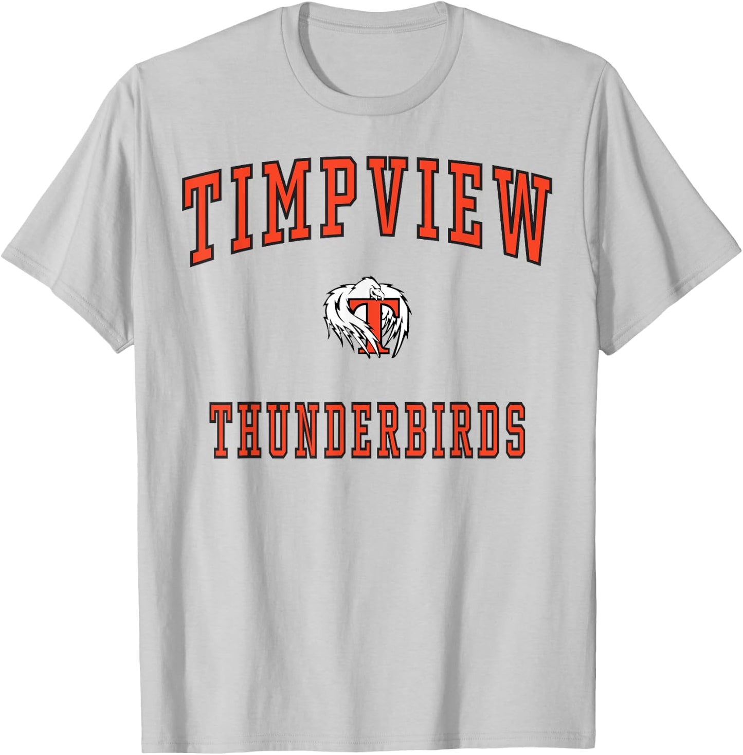 Timpview High School Thunderbirds C1 T-Shirt - T-Shirt | Ash