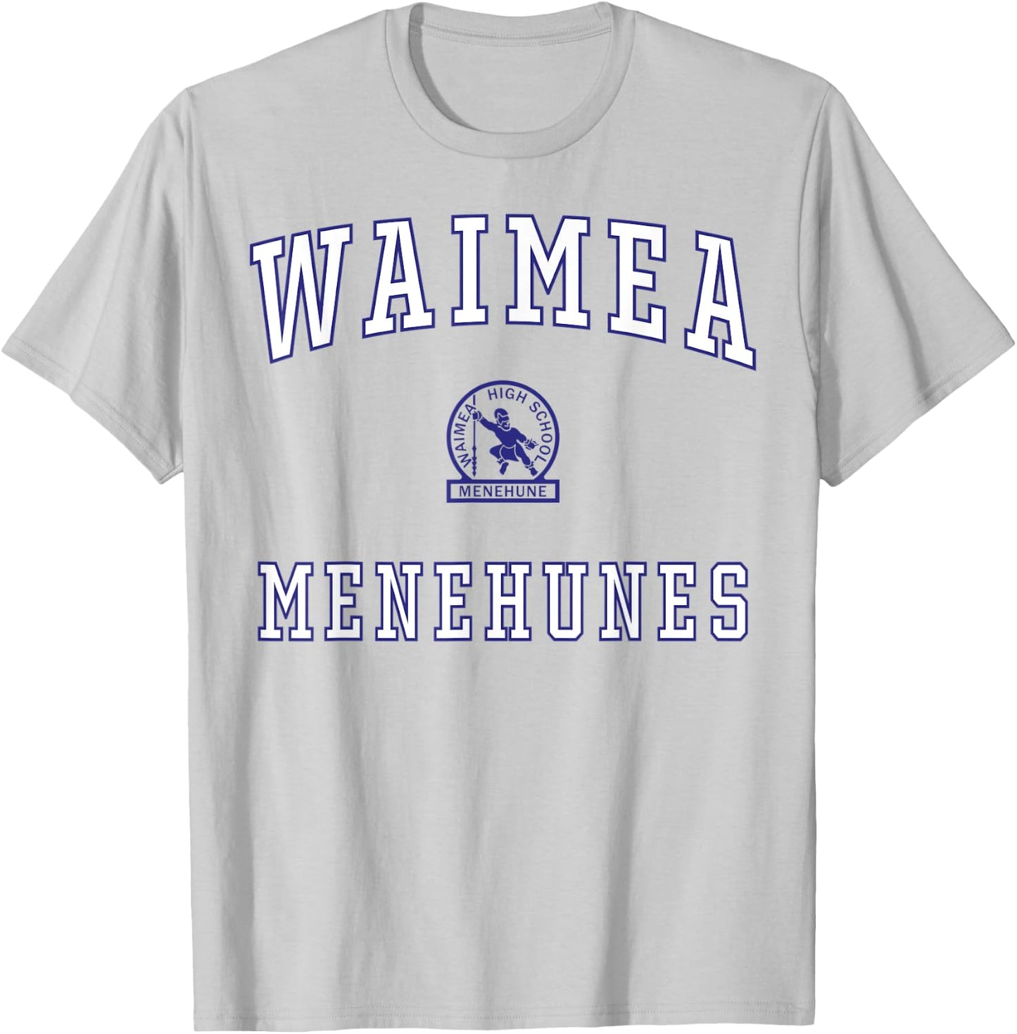 Waimea High School Menehunes T-Shirt - T-Shirt | Ash