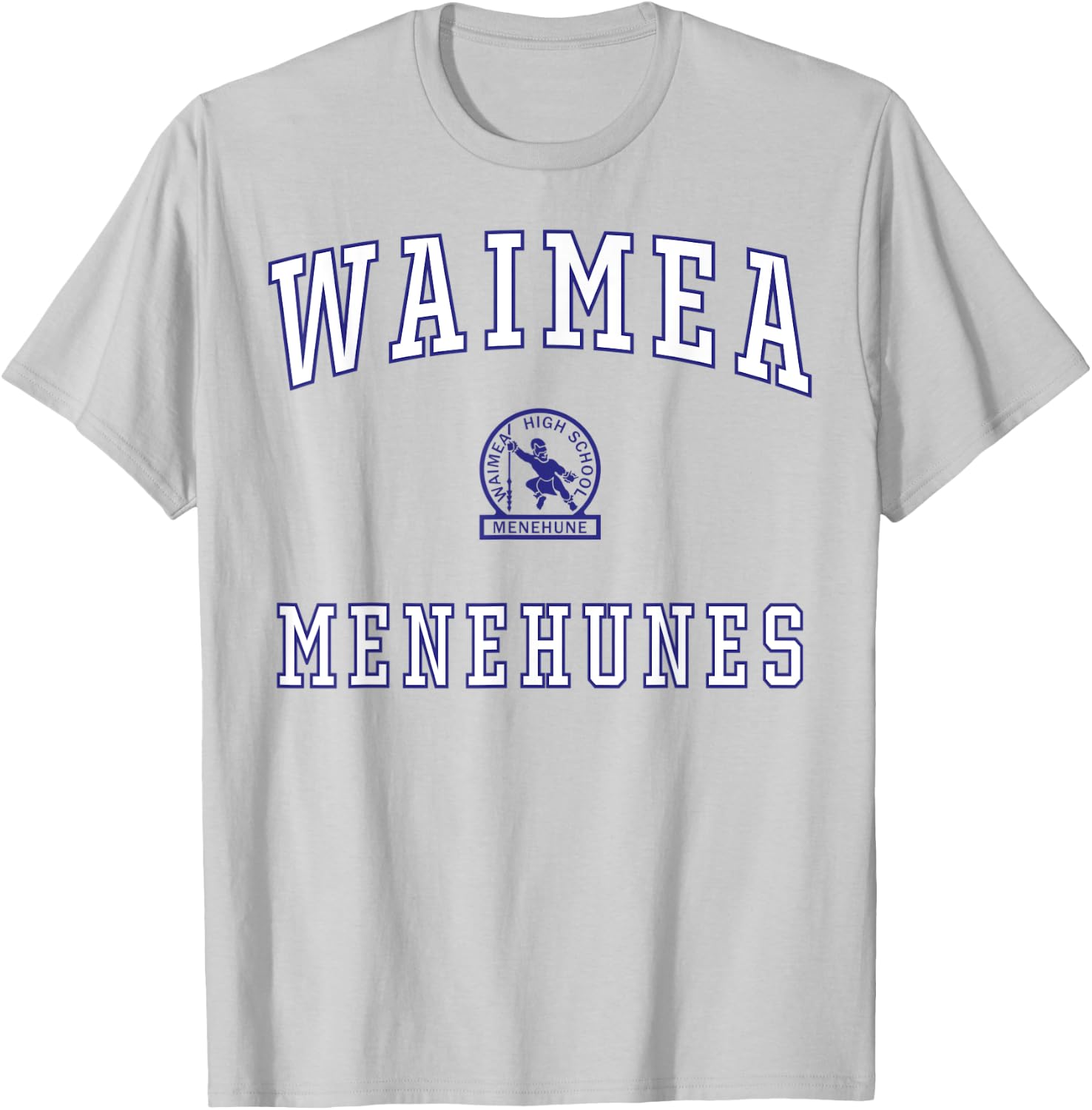 Waimea High School Menehunes T-Shirt - T-Shirt | Ash