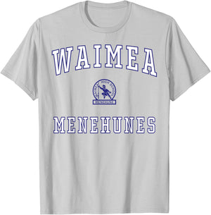 Waimea High School Menehunes T-Shirt - T-Shirt | Ash