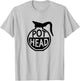 Funny Coffee Head Caffeine Addicted Pot Head Gifts T-Shirt - T-Shirt | Ash