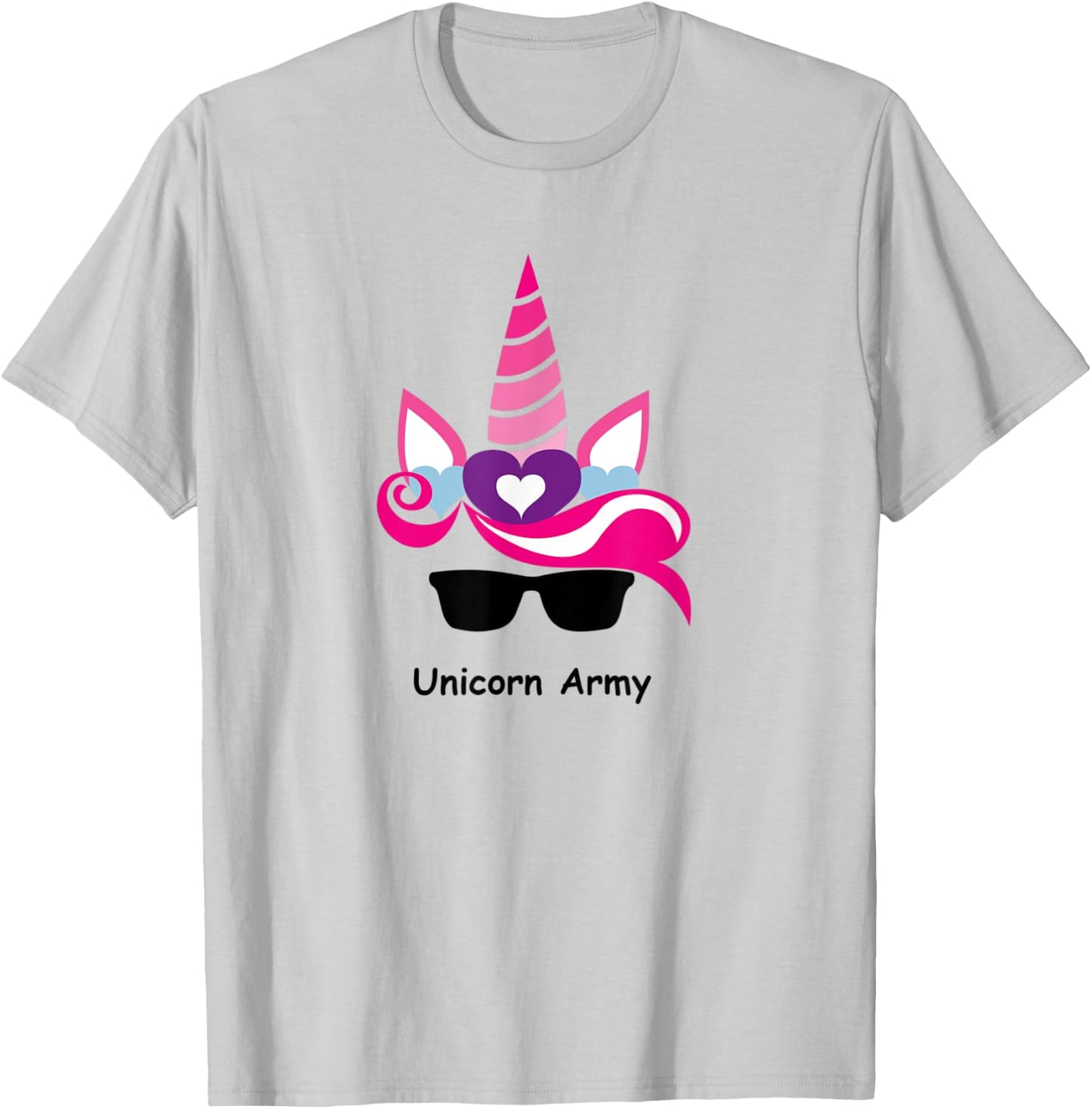 Unicorn Army T-Shirt - T-Shirt | Ash