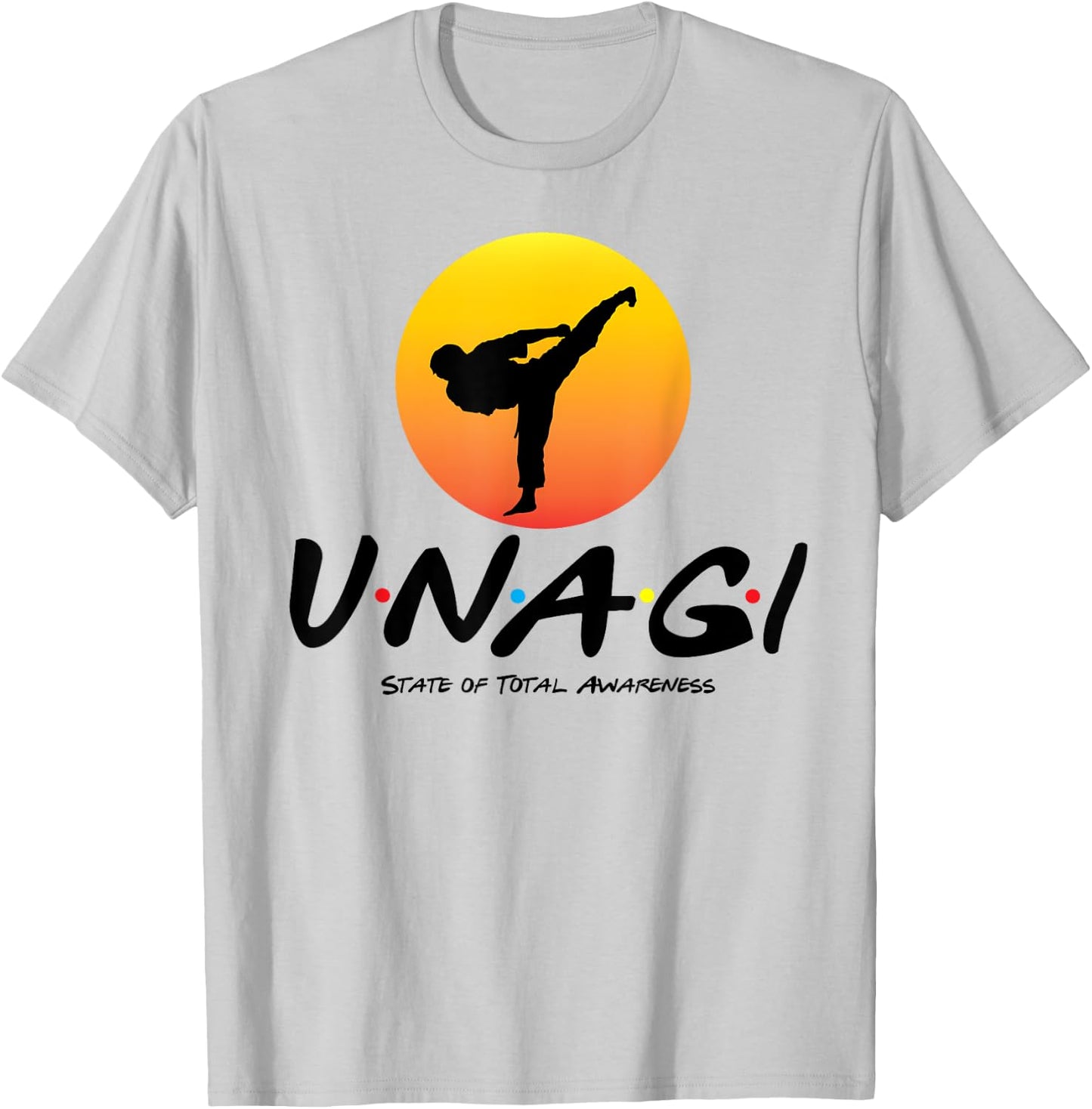 Unagi State of Total Awareness Sushi T-Shirt - T-Shirt | Ash