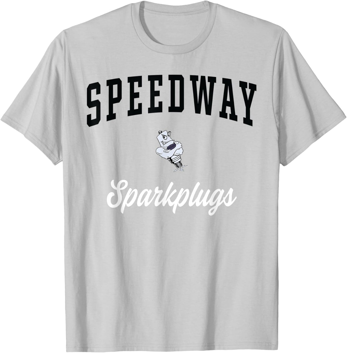 Speedway High School Sparkplugs T-Shirt - T-Shirt | Ash