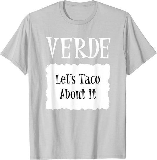 VERDE - Hot Packet Halloween Taco Costume T-Shirt - T-Shirt | Ash