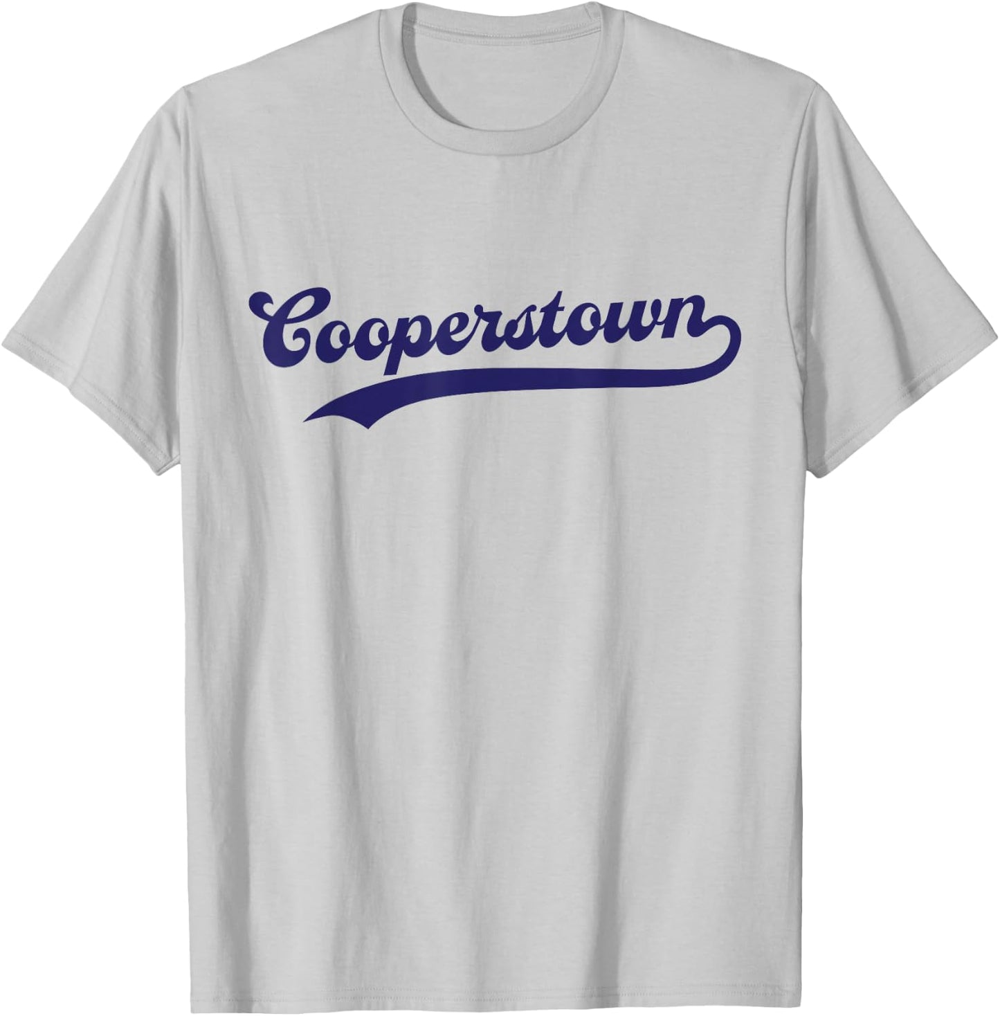 Cooperstown New York Cooperstown NY Baseball Fans T-Shirt - T-Shirt | Ash