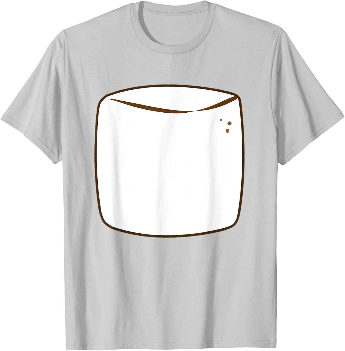 Marshmallow Group S'more Halloween Costume T-Shirt - T-Shirt | Ash